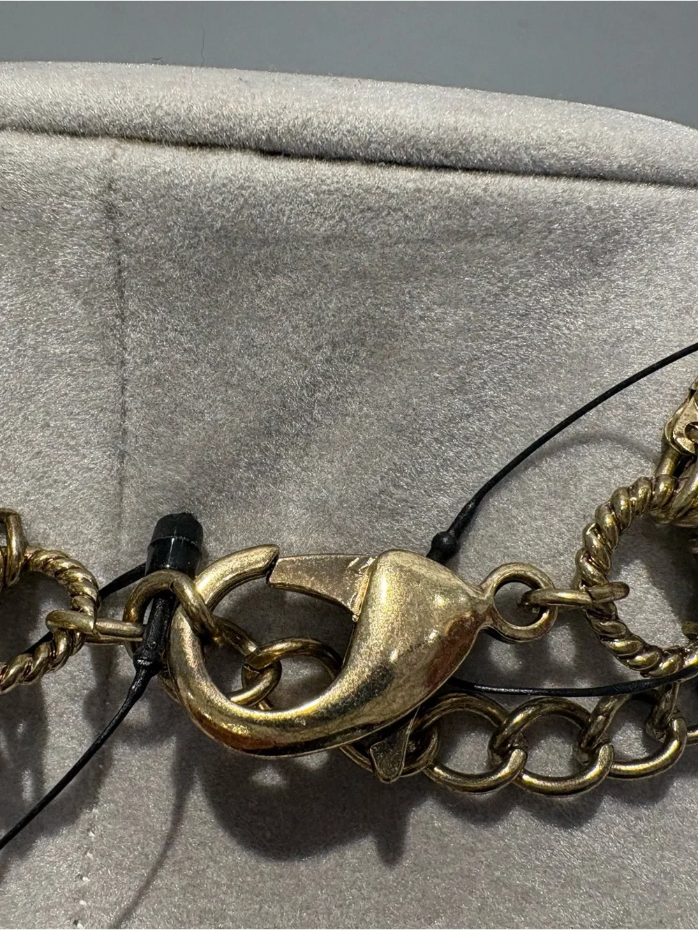Aldo Multi-Strand Pearl and Gold-Tone Layered Necklace